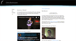 Desktop Screenshot of chrisboshuizen.com